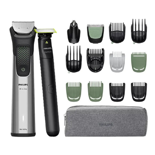 Philips | Kit de tonte multi-usage | Norelco All-in-One Series 9000 MG9535/15 | Argent / Noir