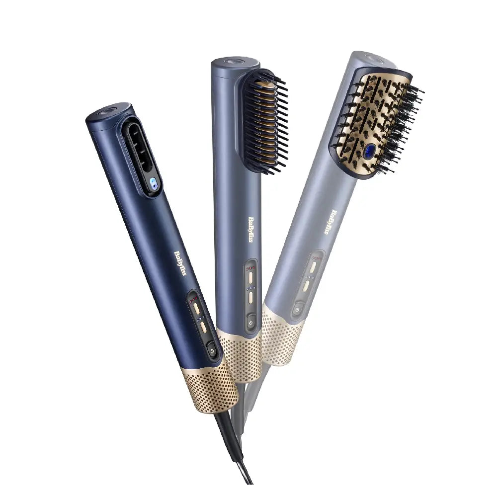 BaByliss | Hair Styler / Dryer | Air Wand AS6550E | 1600 W | Blue/Gold