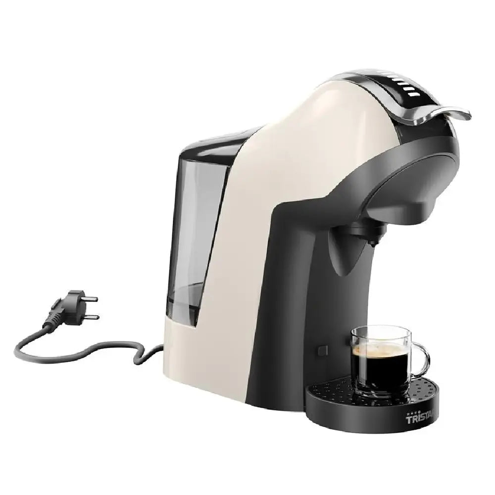 Tristar | Capsule Coffee Machine | CM-2301 | 19 bar | 1 L | 1400 W | Black/White