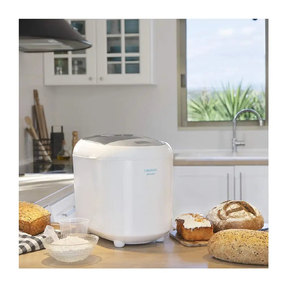 Cecotec | Breadmaker | Bread & Co 1000 Delicious | White
