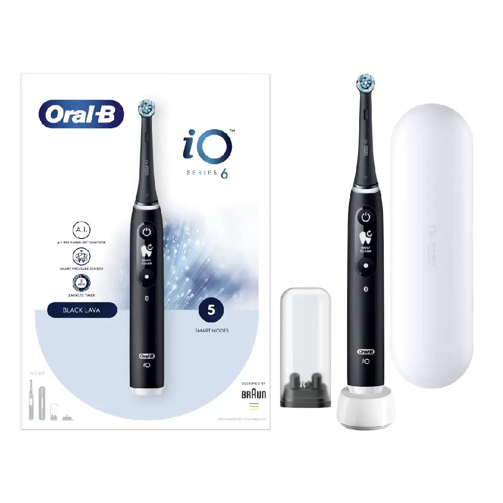Oral-B | Electric Toothbrush | iO6 Series | Black Onyx