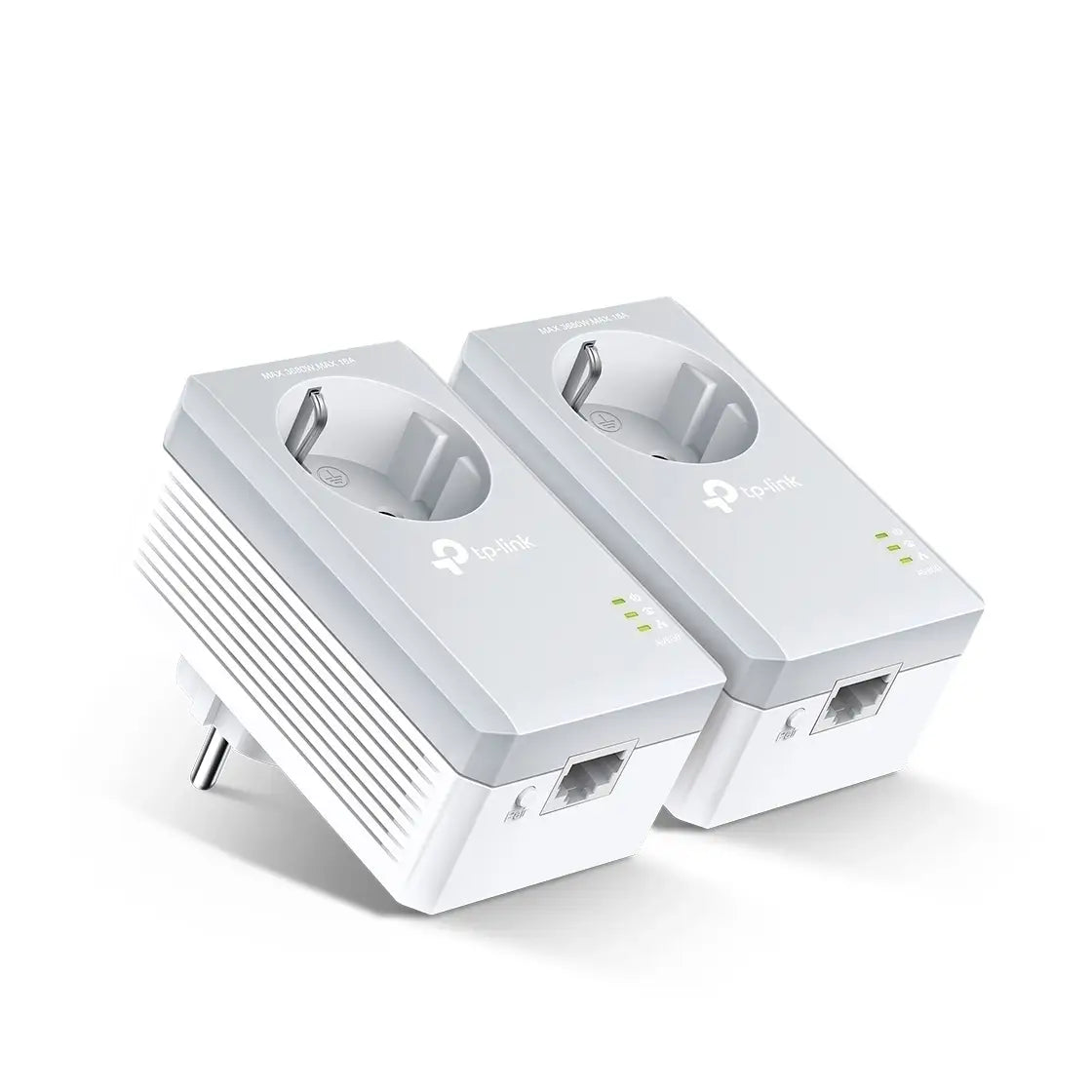 TP-Link | TL-PA4010PKIT | AV500 Passthrough Kit | Wall-pluggable | 500 Mbps | White