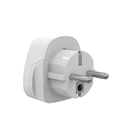 Gembird | World to EU power adapter plug | 15 A | White