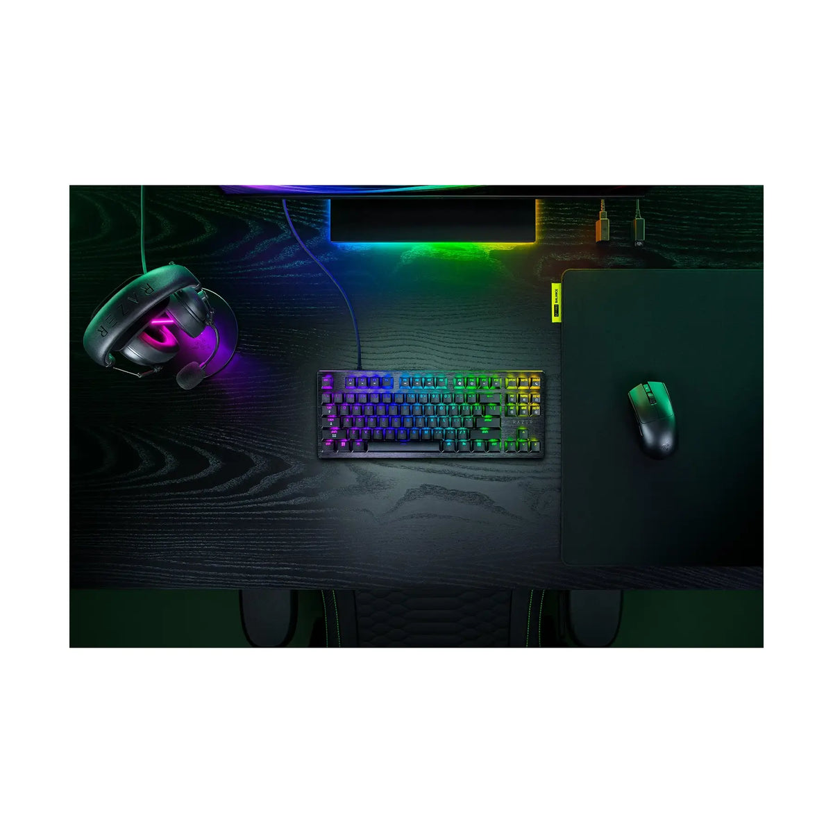 Razer | Gaming Keyboard | V3 HE 8KHz | Wired | Backlit RGB Chroma | Optical | US | USB | Black