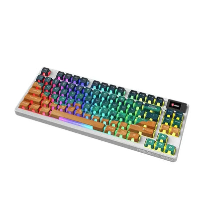 MSI | Gaming Keyboard | FORGE GK600 TKL WIRELESS MARS | Wireless | Backlit 20-Mode RGB | US | White