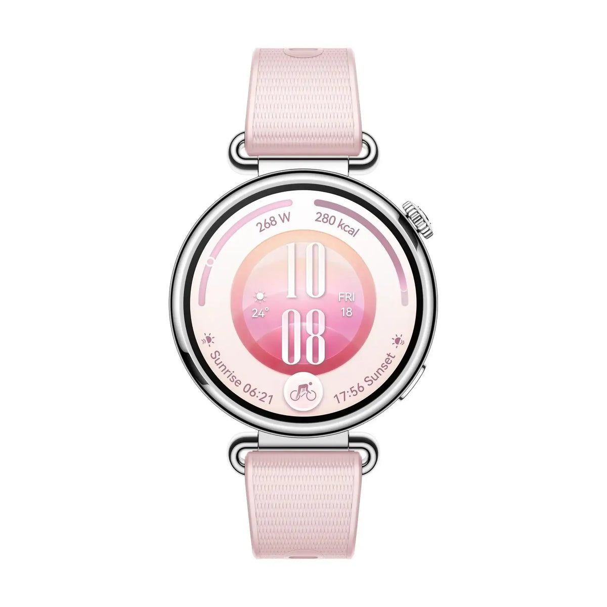 Huawei | Watch GT | Smart watch | 7 | 41 mm | Water-resistant | Silver | Pink