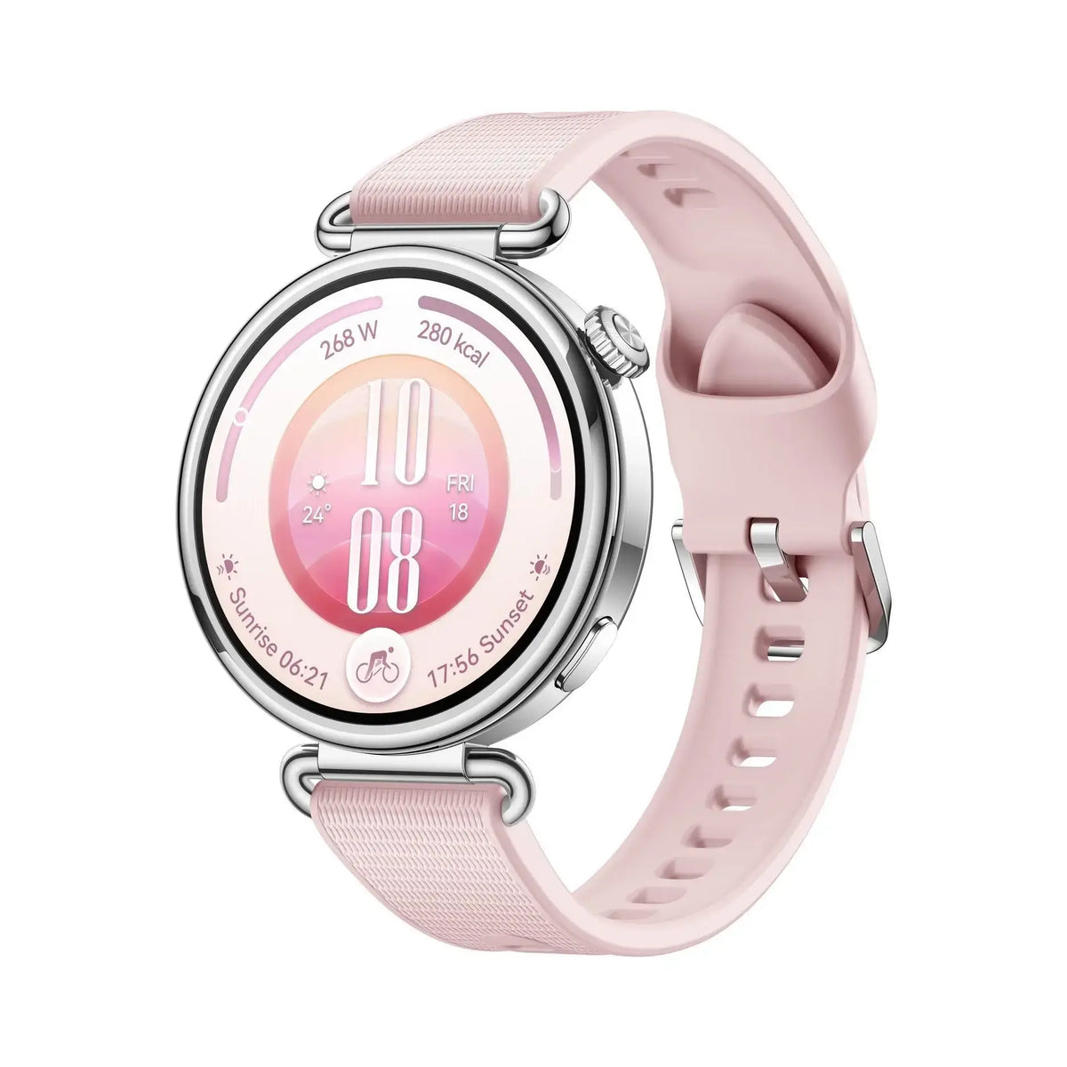 Huawei | Watch GT | Smart watch | 7 | 41 mm | Water-resistant | Silver | Pink