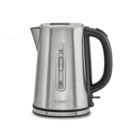 Caso | Wasserkocher | 2,2 kW | 1,7 L | Edelstahl | 360-Grad-Basis | Silber