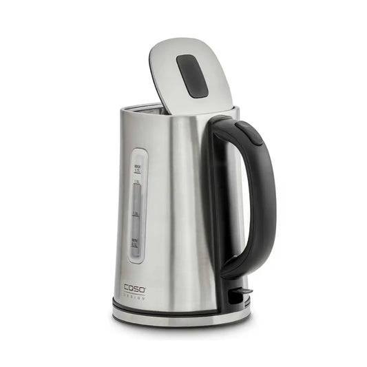 Caso | Wasserkocher | 2,2 kW | 1,7 L | Edelstahl | 360-Grad-Basis | Silber
