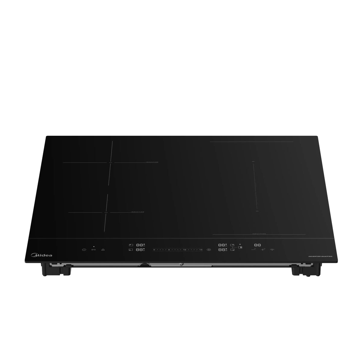 Midea | Hob | Induction | Number of burners/cooking zones 4 | Touch | Timer | Black