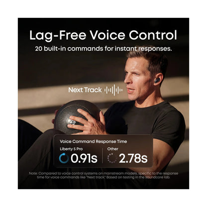 Soundcore | True wireless earphones | Liberty 5 Pro | In-ear | Midnight Black