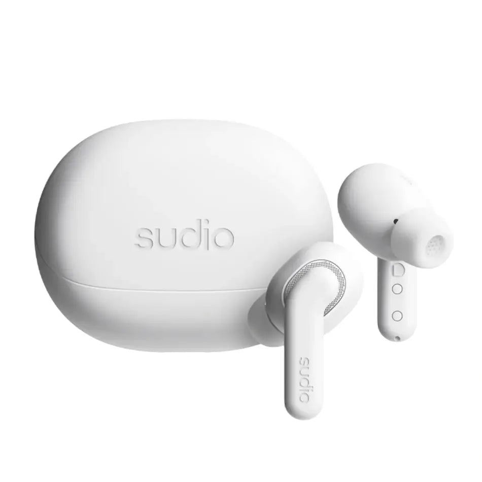 Sudio | True wireless earphones | E4 Pro | In-ear | Active Noise Canceling | Cloudy white