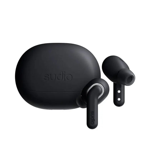 Sudio | Écouteurs sans fil | E4 Pro | Intra-auriculaires | Réduction de bruit active | Noir minuit