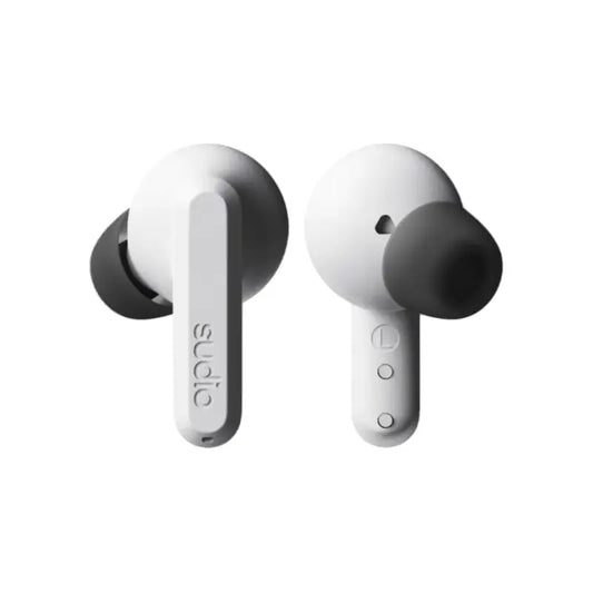 Sudio | Écouteurs sans fil | A3 Pro | Intra-auriculaires | Réduction de bruit active | Blanc brouillard