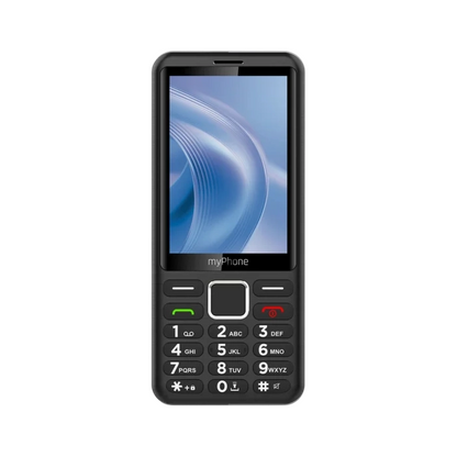 myPhone | 3510 | TEL001067 | 4G Feature Phone | 3.5" IPS | Dual-SIM | 1800 mAh | Black