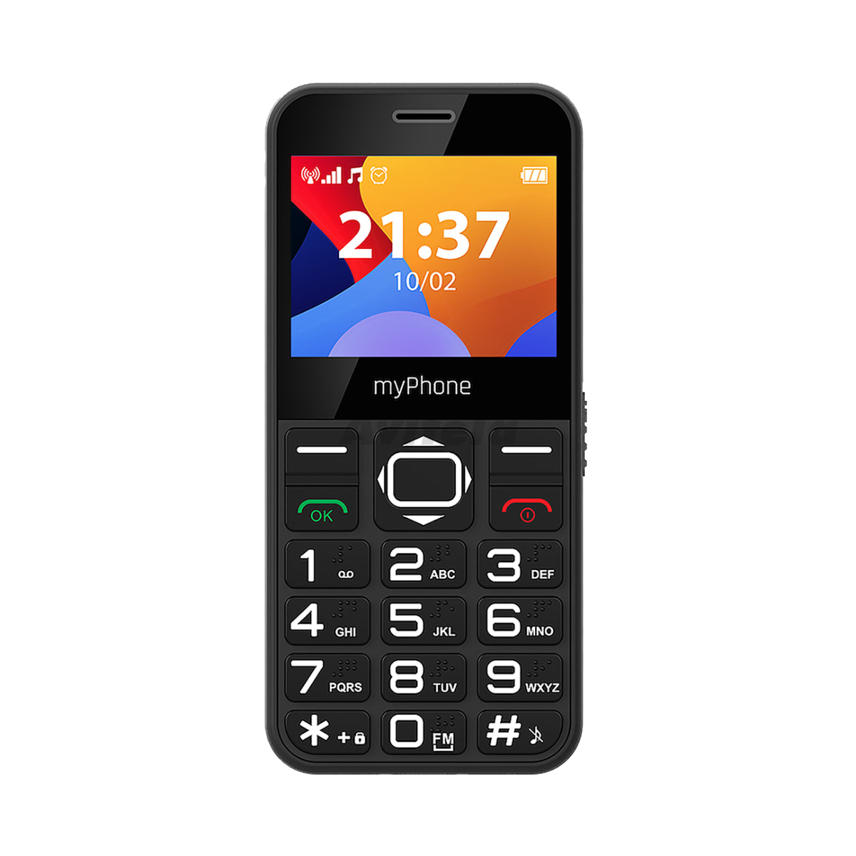 myPhone | Halo 3 | TEL000768 | Feature Phone | 2.31" IPS | Single-SIM | 1000 mAh | Black