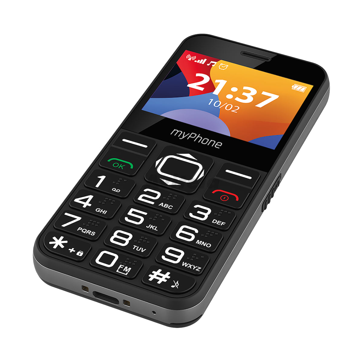 myPhone | Halo 3 | TEL000768 | Feature Phone | 2.31" IPS | Single-SIM | 1000 mAh | Black