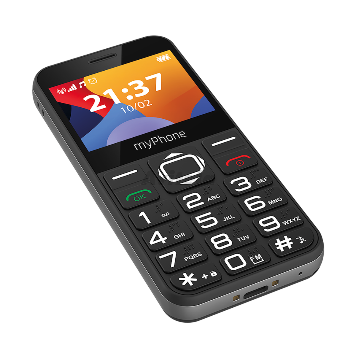 myPhone | Halo 3 | TEL000768 | Feature Phone | 2.31" IPS | Single-SIM | 1000 mAh | Black