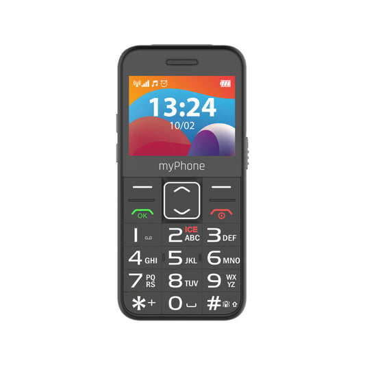 myPhone | Halo 3 LTE | TEL000851 | 4G Feature Phone | 2.31" IPS | Dual-SIM | 1400 mAh | Black
