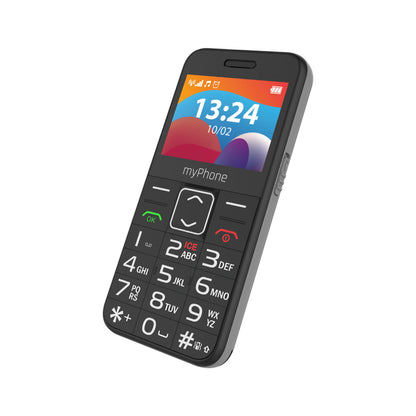myPhone | Halo 3 LTE | TEL000851 | 4G Feature Phone | 2.31" IPS | Dual-SIM | 1400 mAh | Black