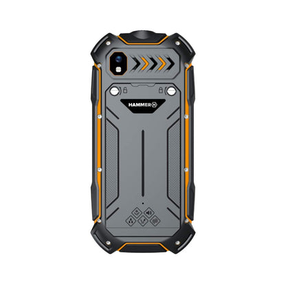 Hammer | Boost 2 | TEL001026 | 4G Feature Phone | 2.4" IPS | Dual-SIM | 3500 mAh | Black/Orange