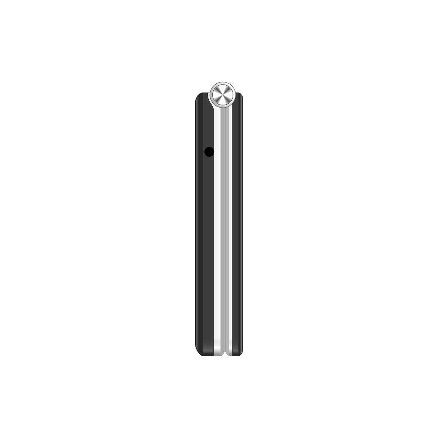 myPhone | Tango 2 | TEL001110 | 4G Feature Phone | Dual Screen | 3.5" IPS | Dual-SIM | 1700 mAh | Black/Silver