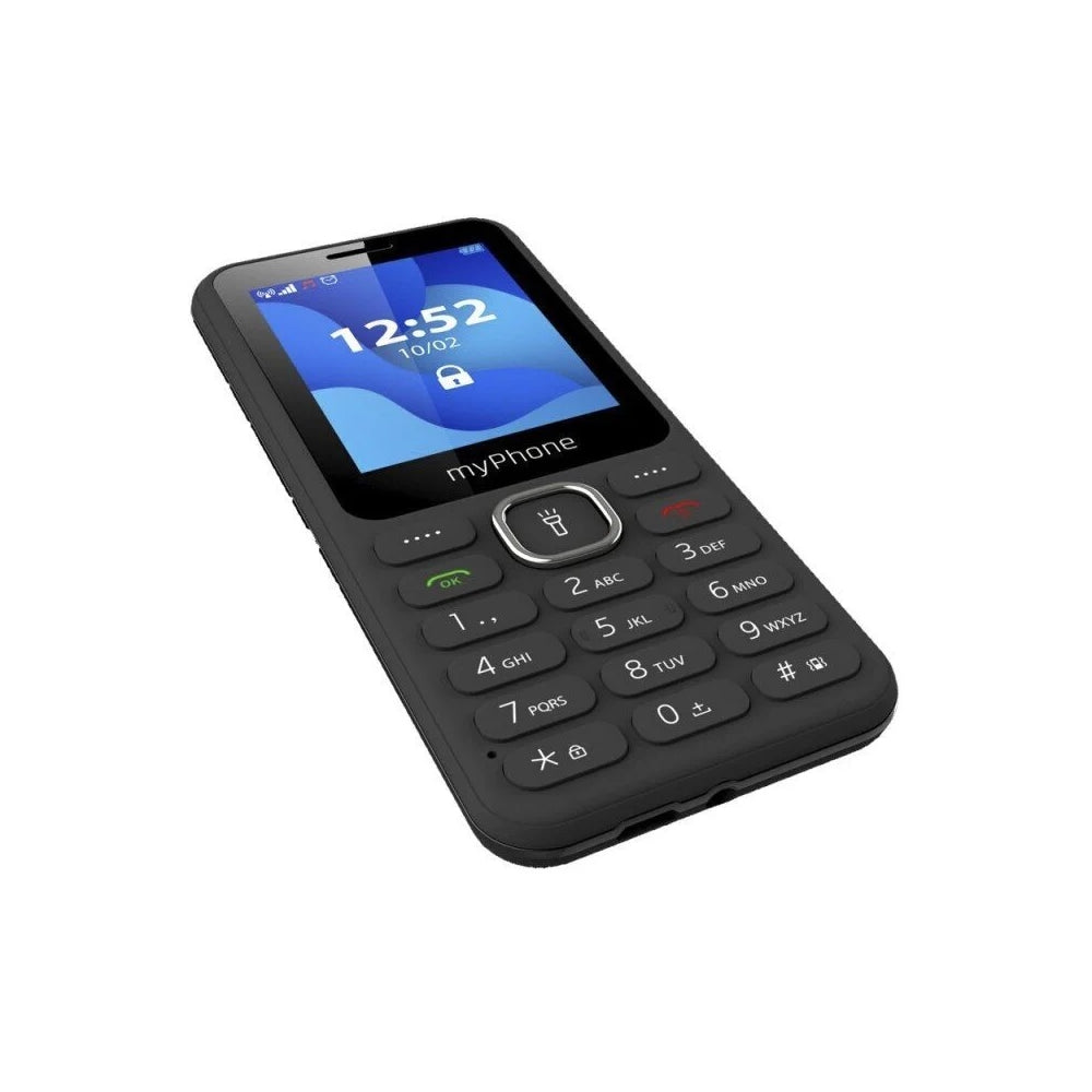 myPhone | 6320 | TEL000758 | Feature Phone | 2.4" TFT | Dual-SIM | 1000 mAh | Black