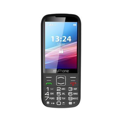 myPhone | Halo 4 | TEL000920 | 4G Feature Phone | 3.5" TFT | Dual-SIM | 2500 mAh | Black