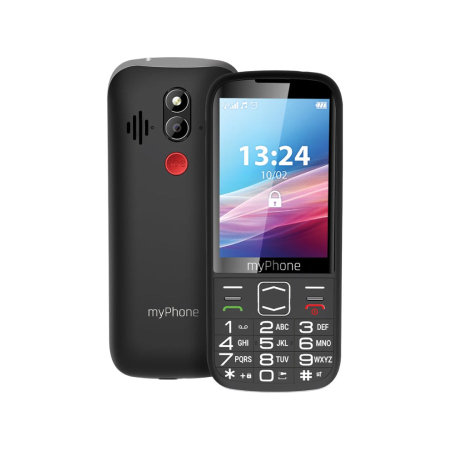 myPhone | Halo 4 | TEL000920 | 4G Feature Phone | 3.5" TFT | Dual-SIM | 2500 mAh | Black
