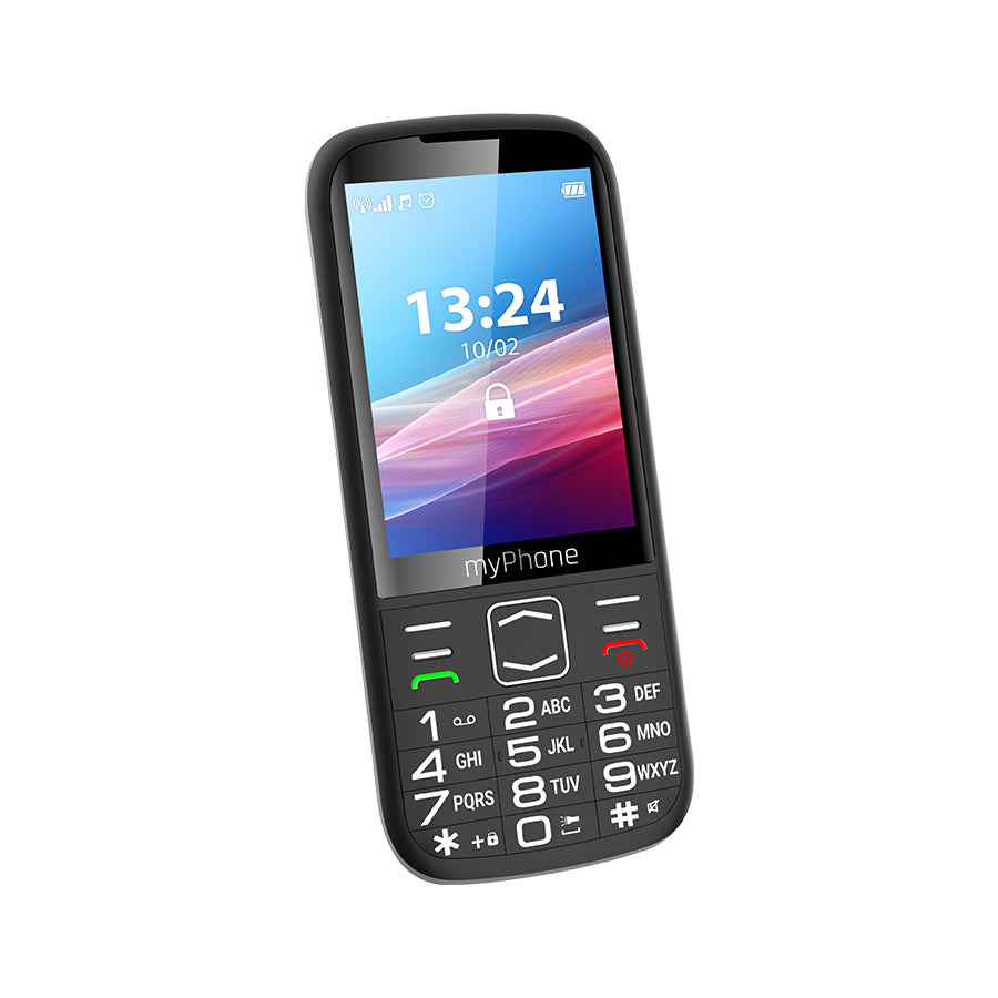 myPhone | Halo 4 | TEL000920 | 4G Feature Phone | 3.5" TFT | Dual-SIM | 2500 mAh | Black