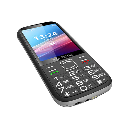 myPhone | Halo 4 | TEL000920 | 4G Feature Phone | 3.5" TFT | Dual-SIM | 2500 mAh | Black