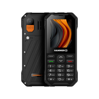 Hammer | 6 | TEL000927 | 4G Feature Phone | 2.4" IPS | Dual-SIM | 2500 mAh | Black