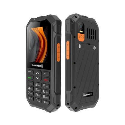 Hammer | 6 | TEL000927 | 4G Feature Phone | 2.4" IPS | Dual-SIM | 2500 mAh | Black