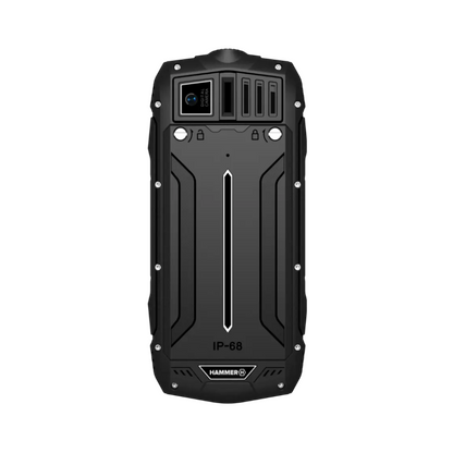 Hammer | Rock | TEL000780 | 2G Feature Phone | 2.4" TFT | Dual-SIM | 1800 mAh | Black