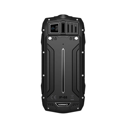 Hammer | 4G Feature Phone | TEL001068 | 2.4" IPS | Dual-SIM | 3000 mAh | Black | DAMAGED PACKAGING | OUTLET