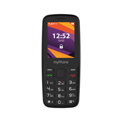 myPhone | 6410 | TEL000852 | 4G Feature Phone | 2.4" TFT | Dual-SIM | 1400 mAh | Black
