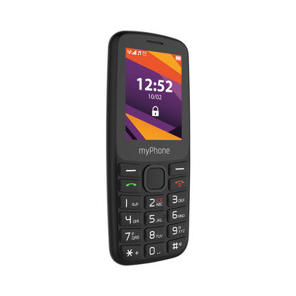 myPhone | 6410 | TEL000852 | 4G Feature Phone | 2.4" TFT | Dual-SIM | 1400 mAh | Black