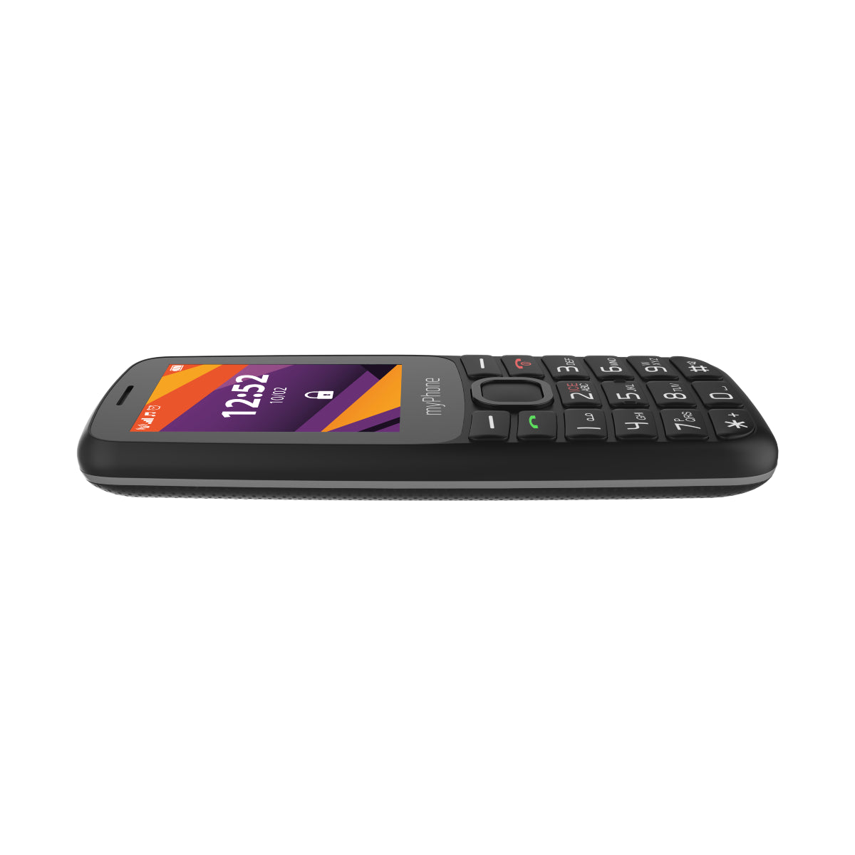 myPhone | 6410 | TEL000852 | 4G Feature Phone | 2.4" TFT | Dual-SIM | 1400 mAh | Black