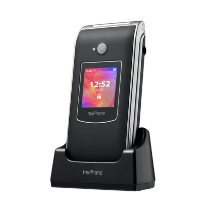 myPhone | Rumba 2 | TEL000557 | Feature Phone | 2.4" TFT | Single-SIM | 800 mAh | Black/Silver