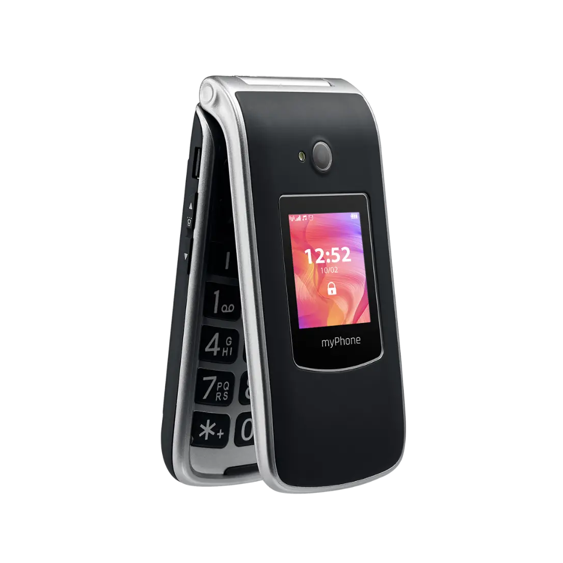 myPhone | Rumba 2 | TEL000557 | Feature Phone | 2.4" TFT | Single-SIM | 800 mAh | Black/Silver