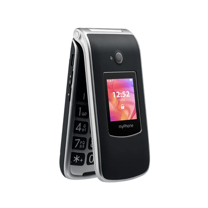 myPhone | Rumba 2 | TEL000557 | Feature Phone | 2.4" TFT | Single-SIM | 800 mAh | Black/Silver