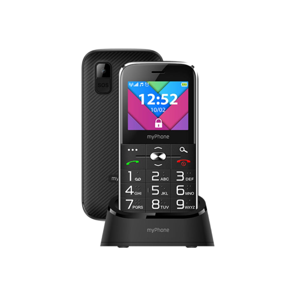 myPhone | Halo C | TEL000545 | Feature Phone | 2.2" TFT | Dual-SIM | 1900 mAh | Black