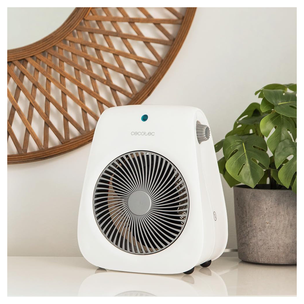 Cecotec | ReadyWarm 2000 Max Force White | 8259 | Fan Heater | 2000 W | 2 Power Levels | Up to 20 m² | White