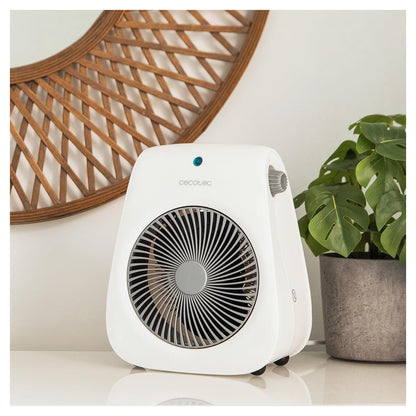 Cecotec | ReadyWarm 2000 Max Force White | 8259 | Fan Heater | 2000 W | 2 Power Levels | Up to 20 m² | White