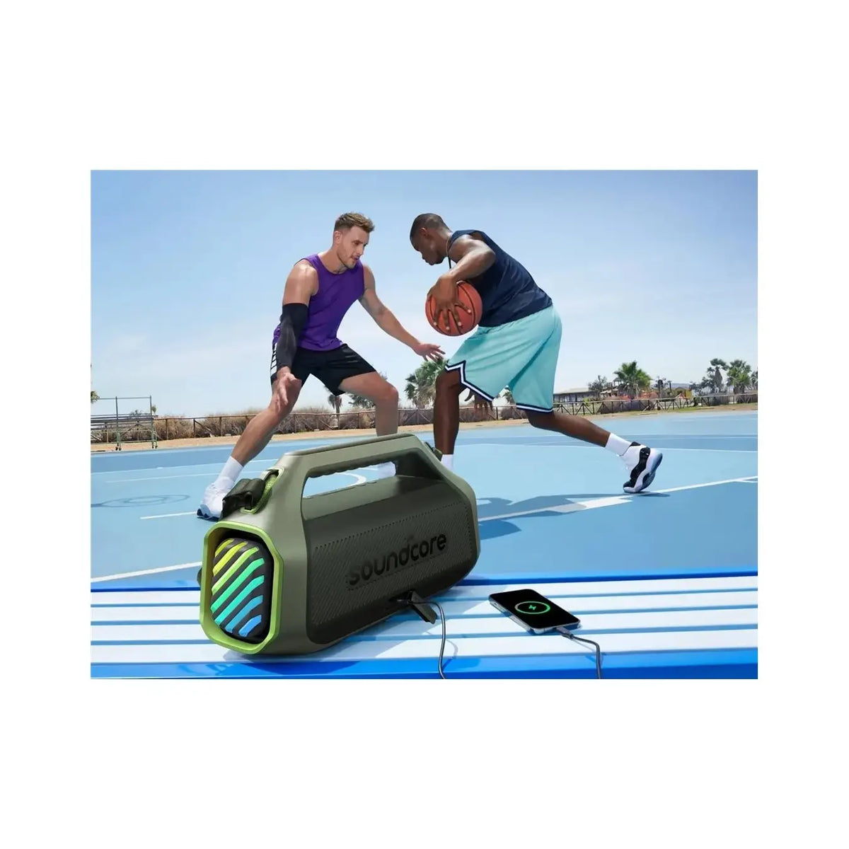 Anker Soundcore | Speaker | Boom 2 Plus Green | 100 W | Waterproof | Bluetooth