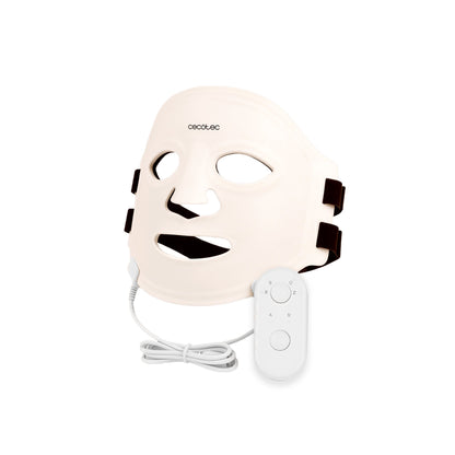 Cecotec | LÜM | A01_EU01_124613 | Light Therapy Face Mask | Cordless | 5 W | Champagne