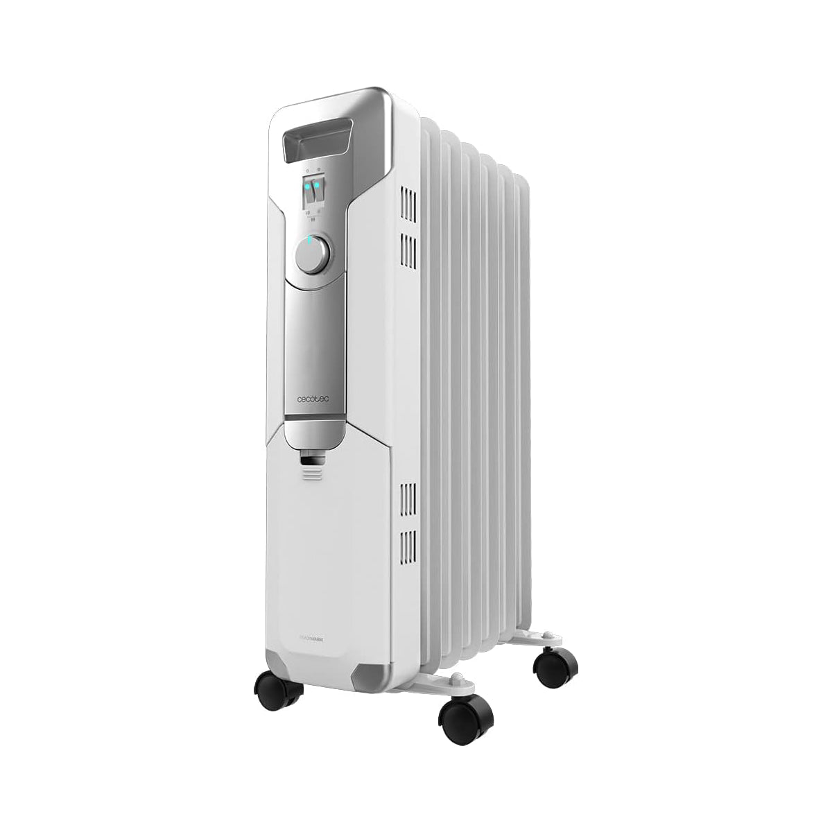 Cecotec | ReadyWarm 7000 Space | 5880 | Oil Radiator | 1500 W | 3 Power Levels | Up to 15 m² | White