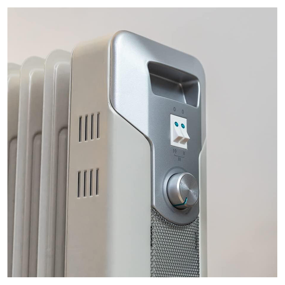 Cecotec | ReadyWarm 7000 Space | 5880 | Oil Radiator | 1500 W | 3 Power Levels | Up to 15 m² | White
