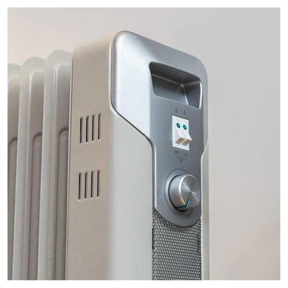 Cecotec | ReadyWarm 7000 Space | 5880 | Oil Radiator | 1500 W | 3 Power Levels | Up to 15 m² | White