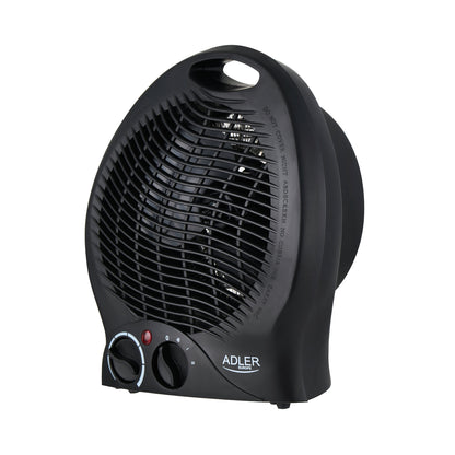 Adler | AD 7761 | Fan Heater | 2000 W | 2 Power Levels | Black